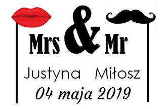 Justyna i Miłosz fotobudka Przeworsk 