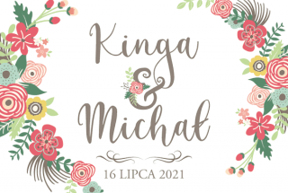 Kinga i Michał fotobudka Coloseum Jarosław