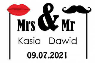 Kasia i Dawid Fotobudka Leżajsk