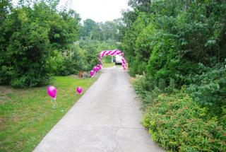napełnianie balonów helem Jarosław, balonowe dekoracje na ślub, łuk balonowy